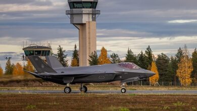 A F-35A Lightning II combat aircraft. Photo: Lockheed Martin