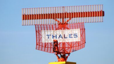 A Thales radar.