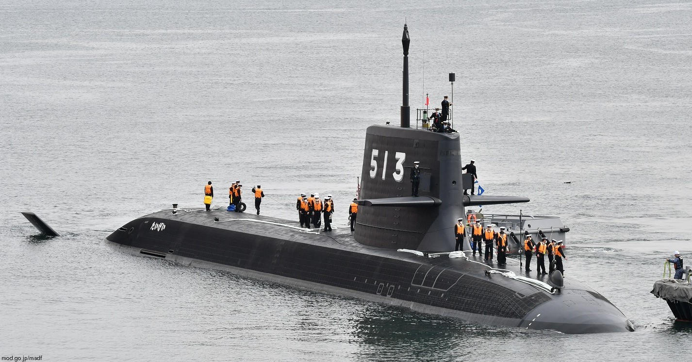 Japan's Taigei-class submarine (S-513)