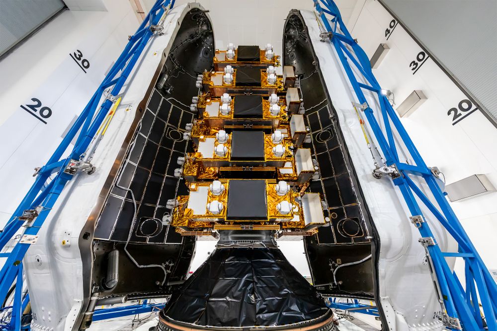 Northrop Grumman’s first plane of 21 T1TL satellites successfully launched on October 10, 2026.