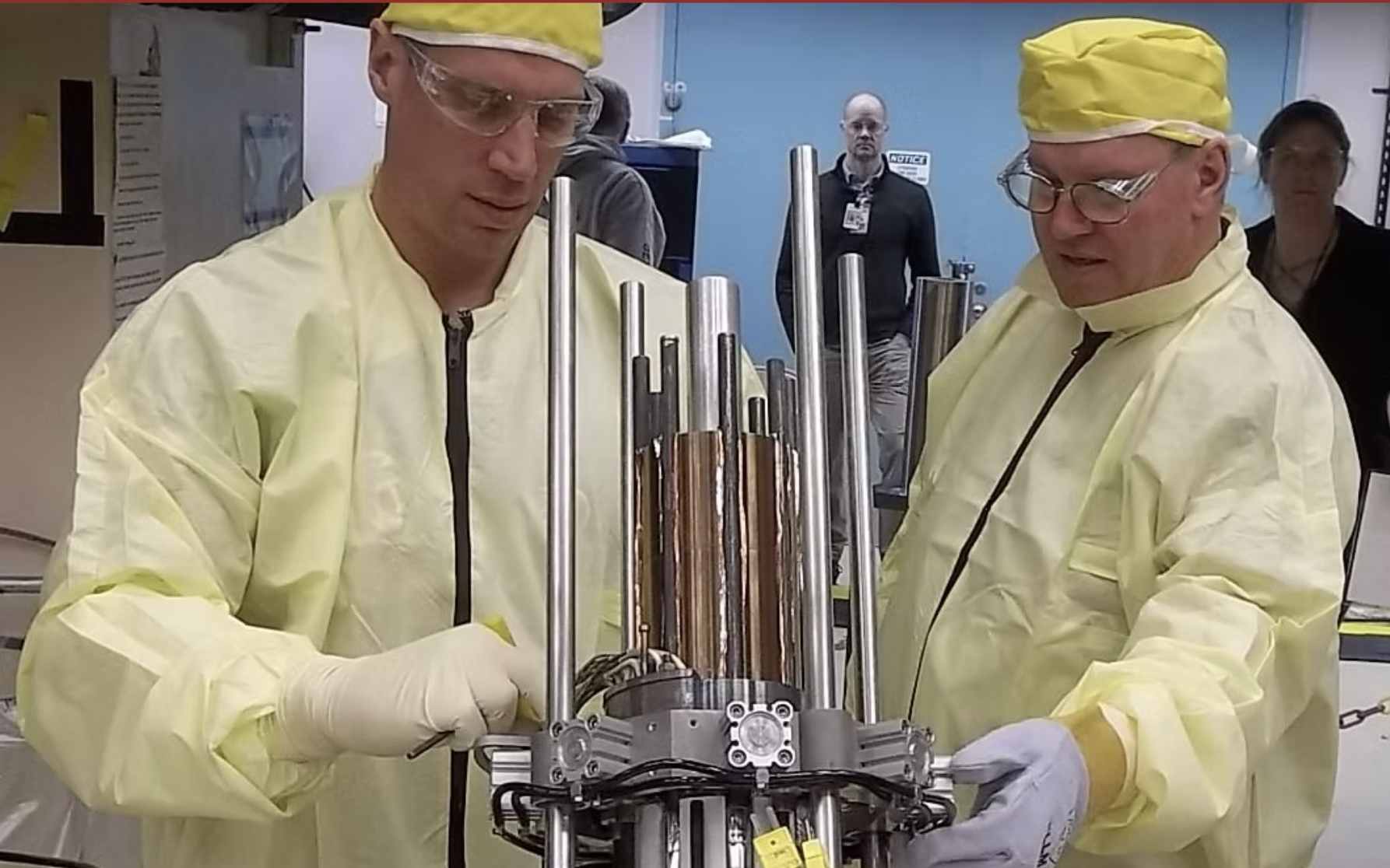 SpaceNukes staff conduct the first full ground test of a new American space fission reactor in five decades in 2018.