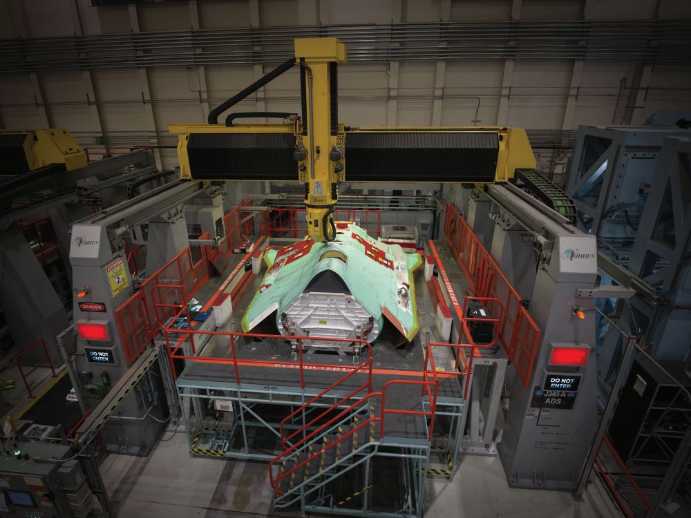 Northrop Grumman uses advanced manufacturing technologies to streamline F-35 Lightning II production. Photo: Northrop Grumman
