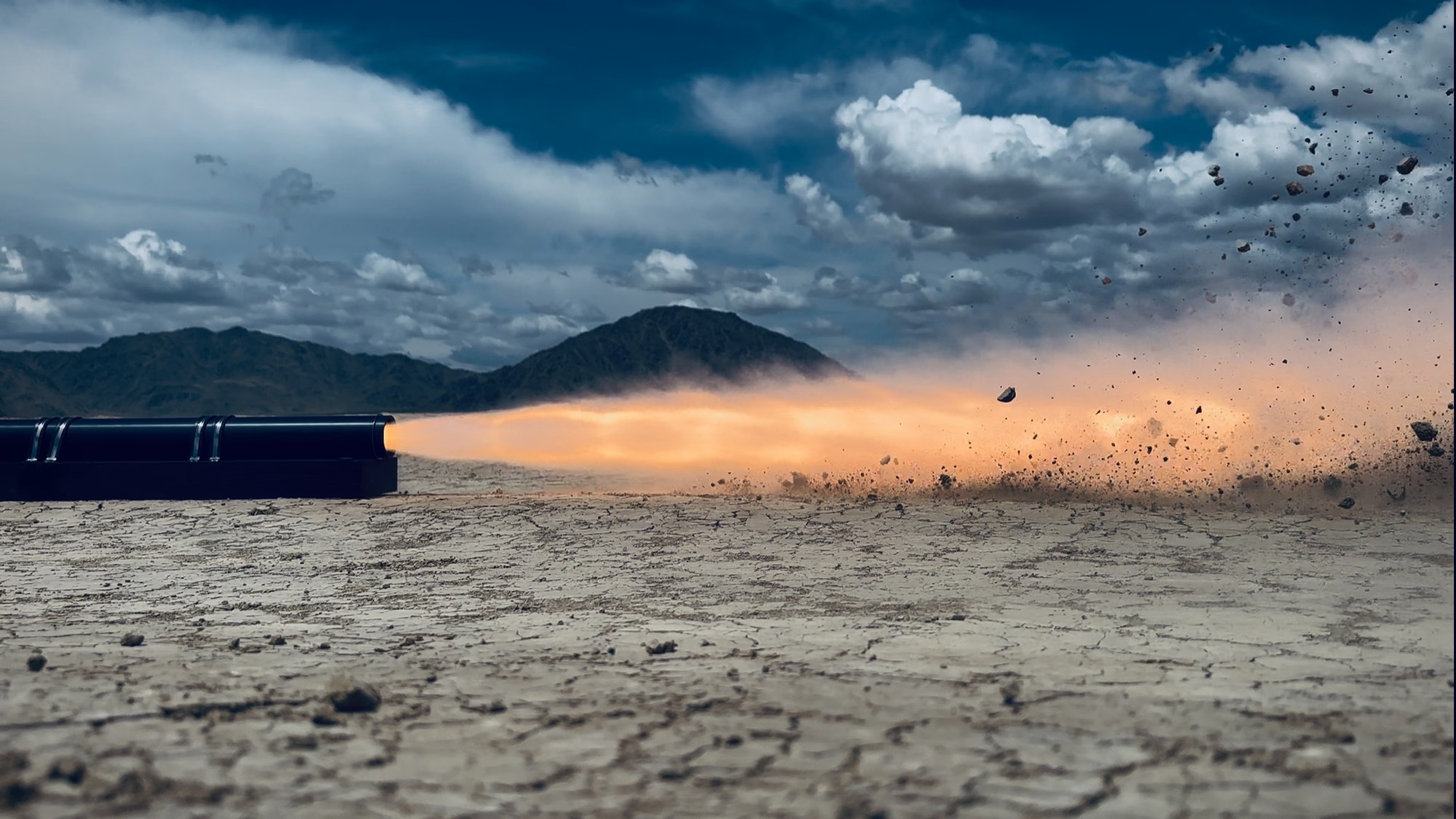 Furientis demonstrates a rocket motor designed for an interceptor.