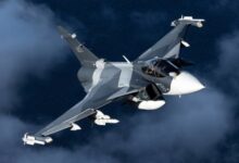 Gripen fighter.