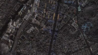 Satellite imagery.