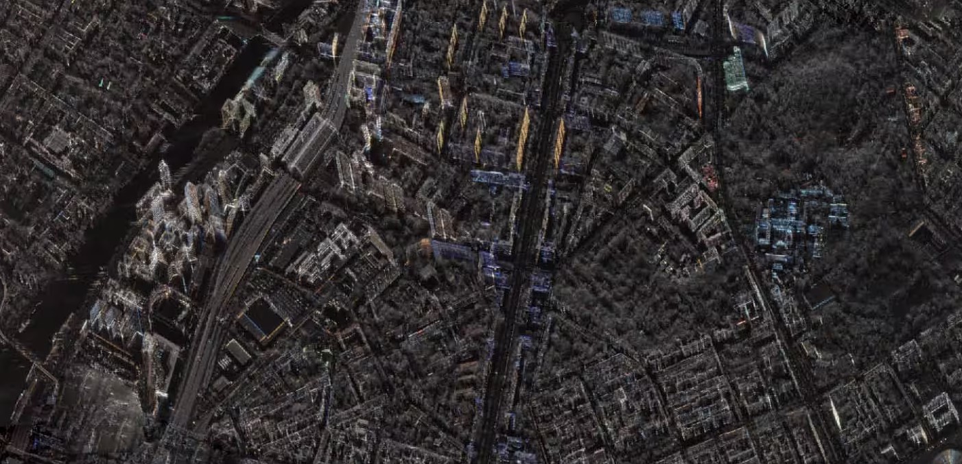 Satellite imagery.