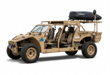 Cipher counter-unmanned aerial system mounted on a vehicle. Photo: RAZOR-01