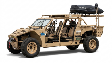 Cipher counter-unmanned aerial system mounted on a vehicle. Photo: RAZOR-01